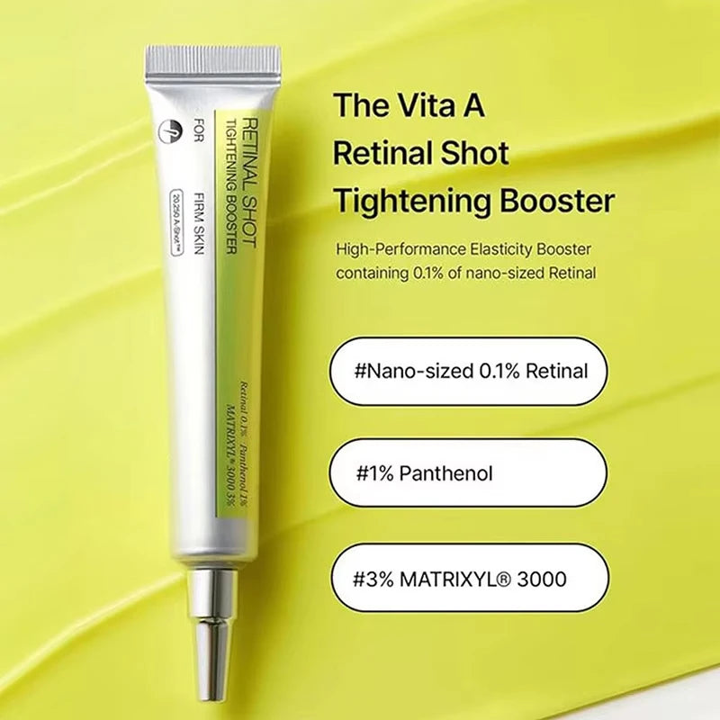 Retinol Crème Shot — Verstrakking & Poriënverkleining