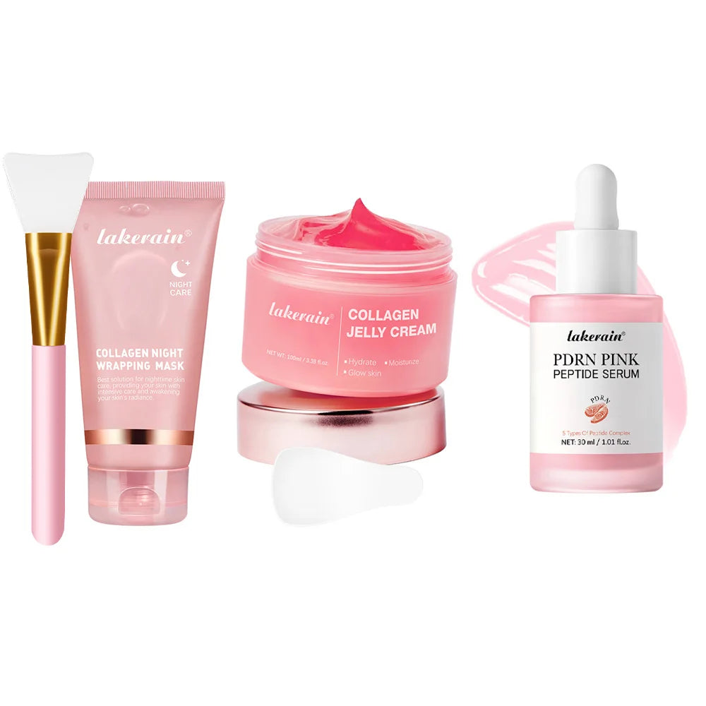 Collageen Jelly Crème Peel-Off Nachtmasker — Hydratatie & Verstrakking