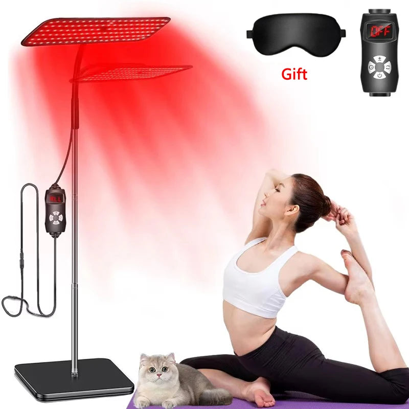 660nm & 850nm LED Roodlichttherapie Lamp – Huid & Spierherstel