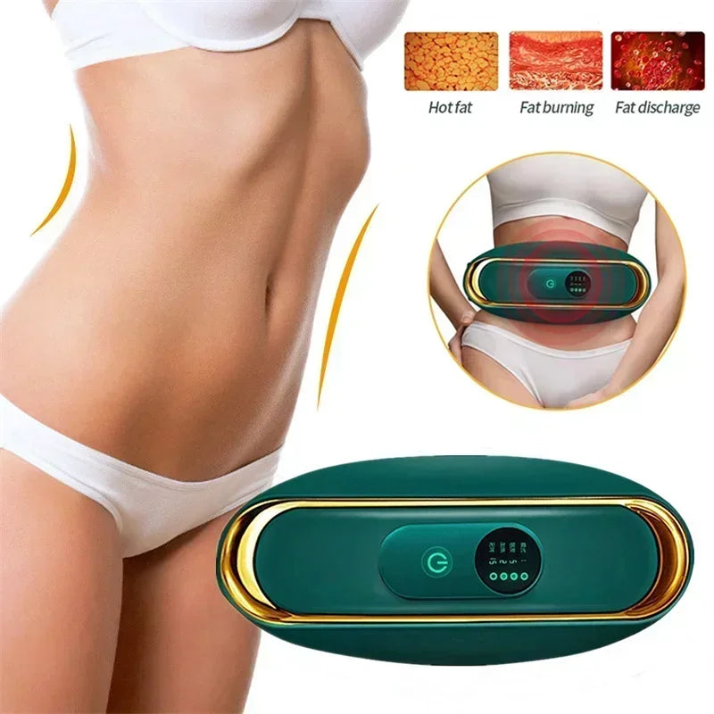 Slimming Machine Abdominal Massage Belt Anti-cellulite Massager Women Electric Belly Fat Burner for Body Massager Fat Removal Kenza Beauty Lab
