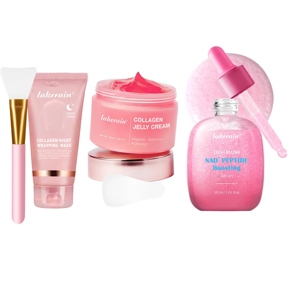Collageen Jelly Crème Peel-Off Nachtmasker — Hydratatie & Verstrakking