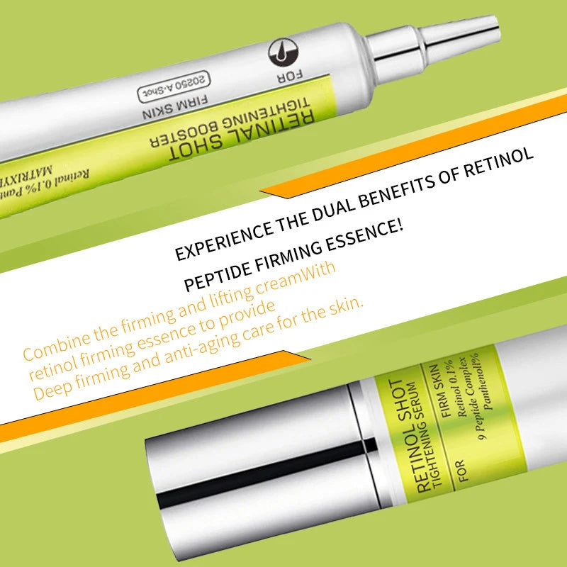 Retinol Crème Shot — Verstrakking & Poriënverkleining