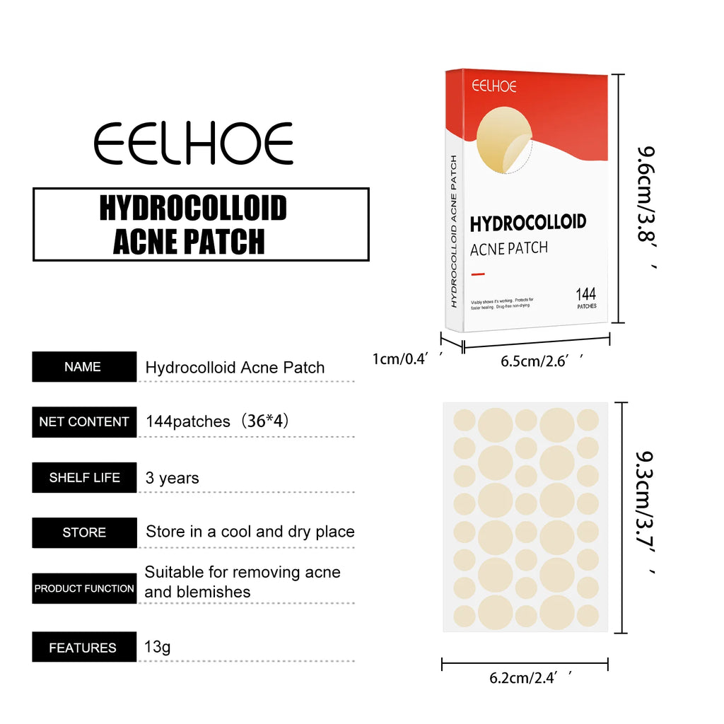 Hydrocolloid Acne Patches — Onzichtbare Puistjesbehandeling
