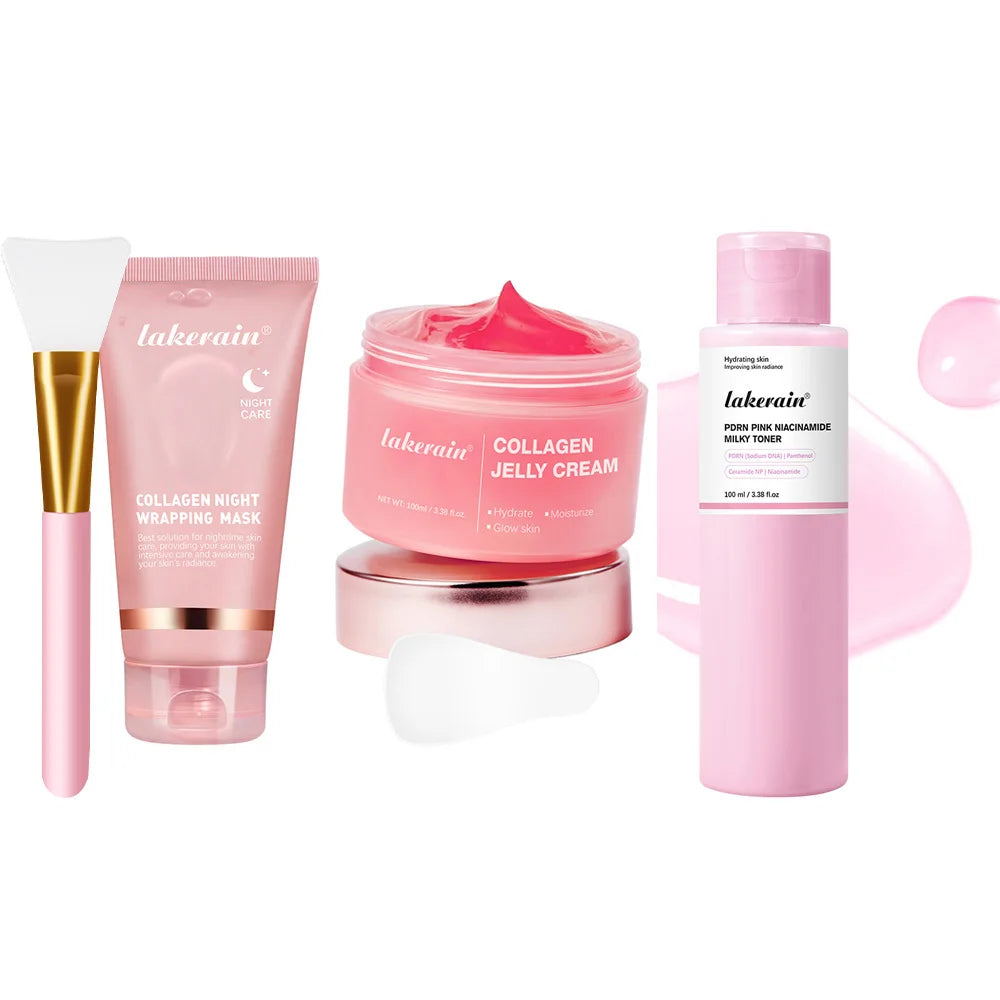 Collageen Jelly Crème Peel-Off Nachtmasker — Hydratatie & Verstrakking