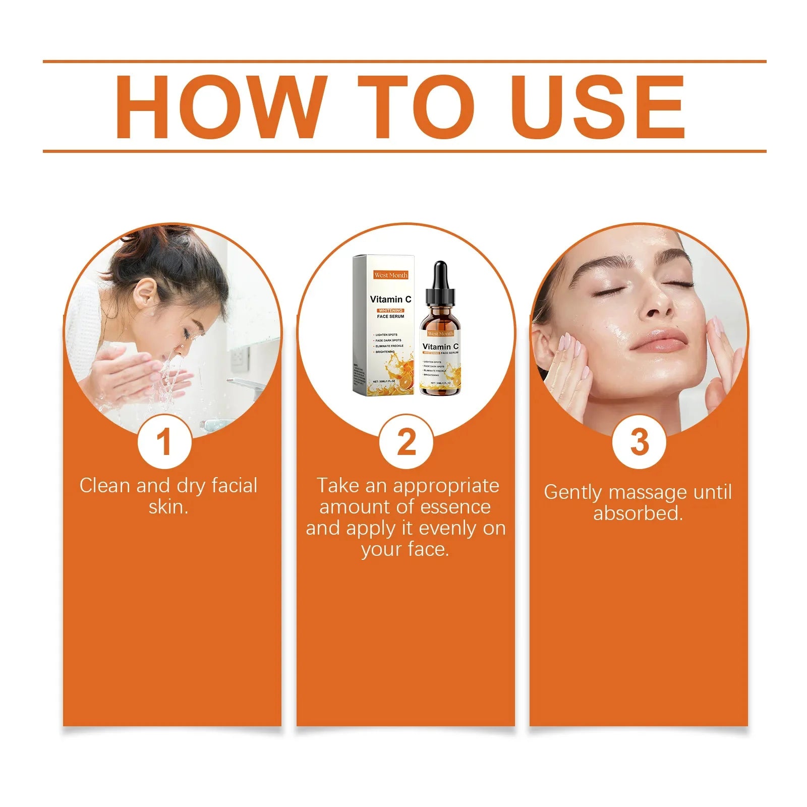 Vitamine C Whitening Serum — Vlekken Verwijderen, Brightening & Huidherstel