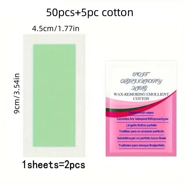 Ontharingsstrips voor Gezicht, Armen & Benen – Koud Wax Ontharing