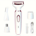 4-in-1 Elektrische Dames Epilator – Pijnloos Ontharen, Scheren & Trimmen