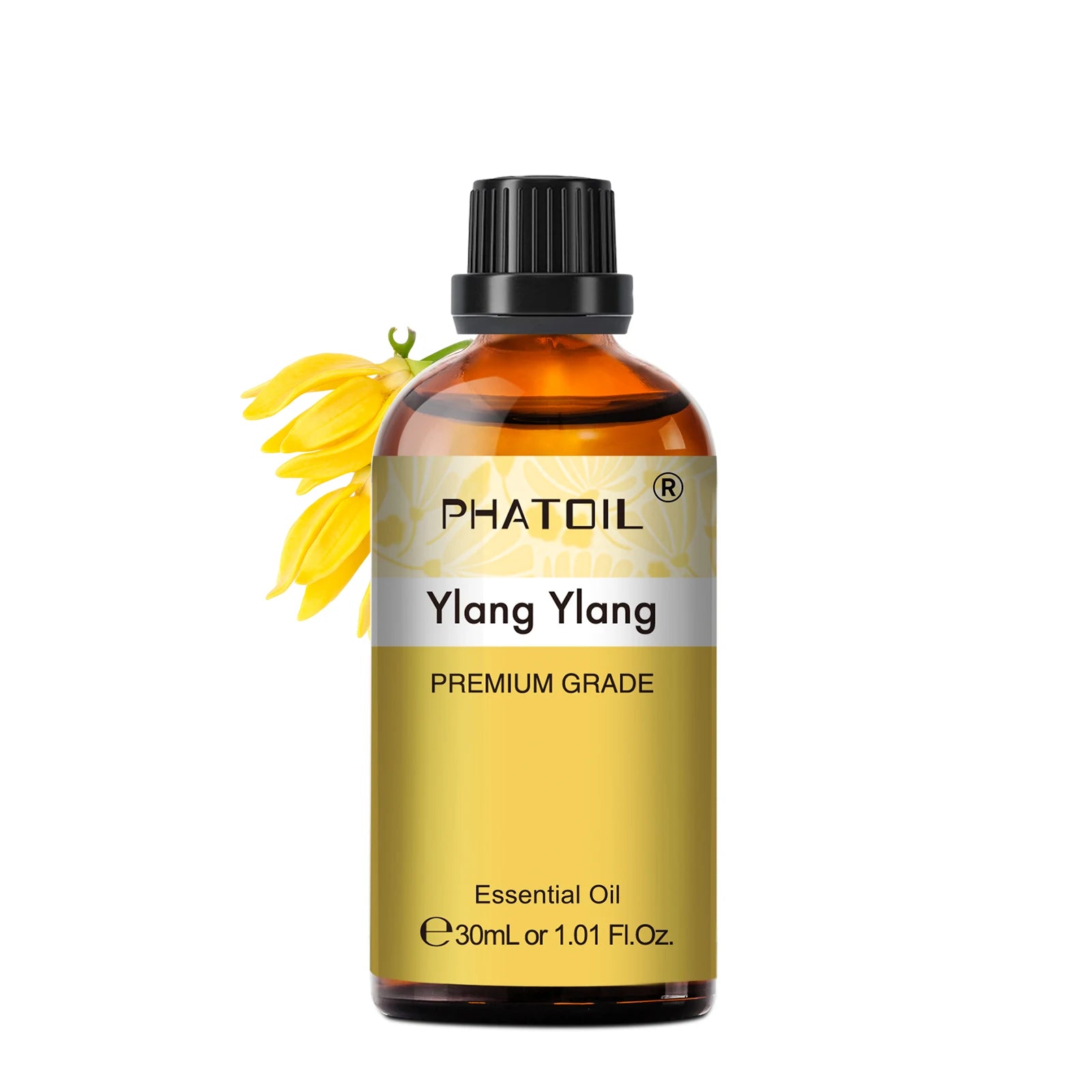 PHATOIL Essentiële Oliën Set 30ml – Lavendel, Citroen, Eucalyptus, Sandelhout & Bergamot voor Diffuser & DIY