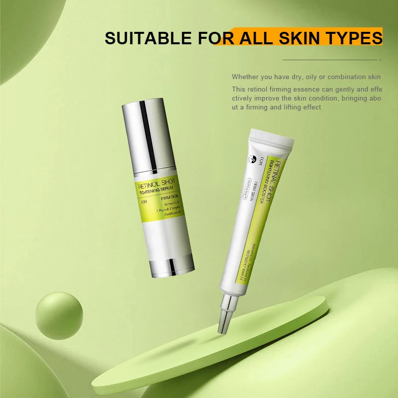 Retinol Crème Shot — Verstrakking & Poriënverkleining