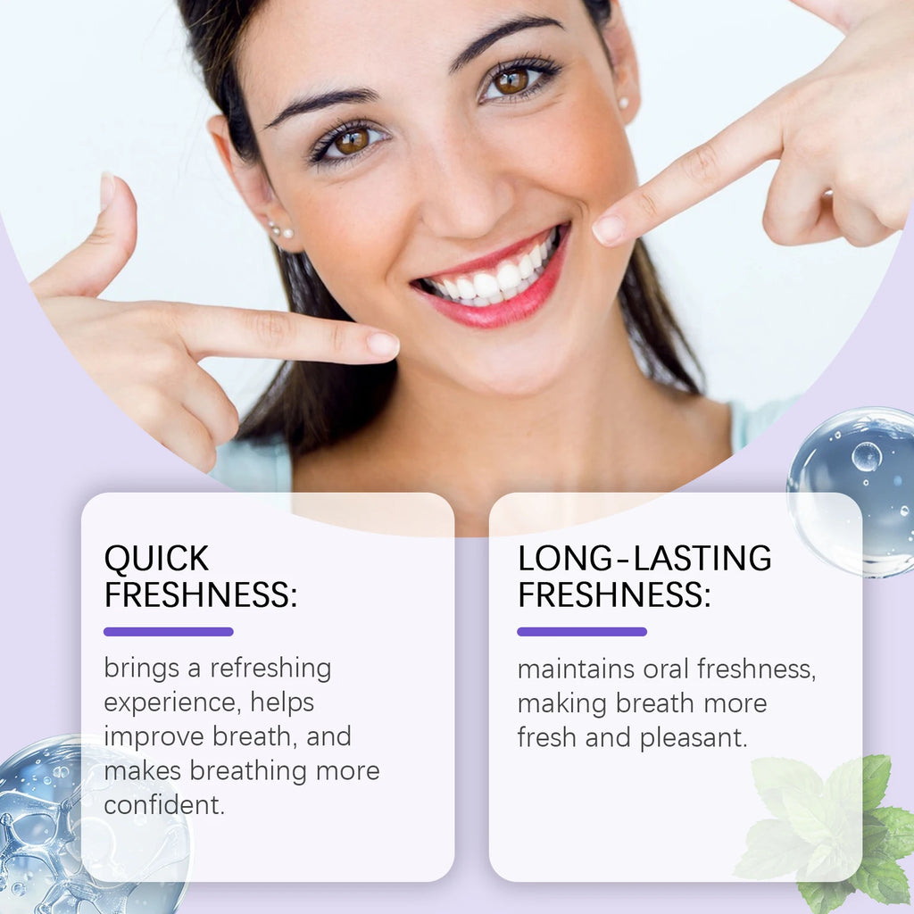 Mint Mondspray 20ml — Langdurig Frisse Adem & Alcoholvrij