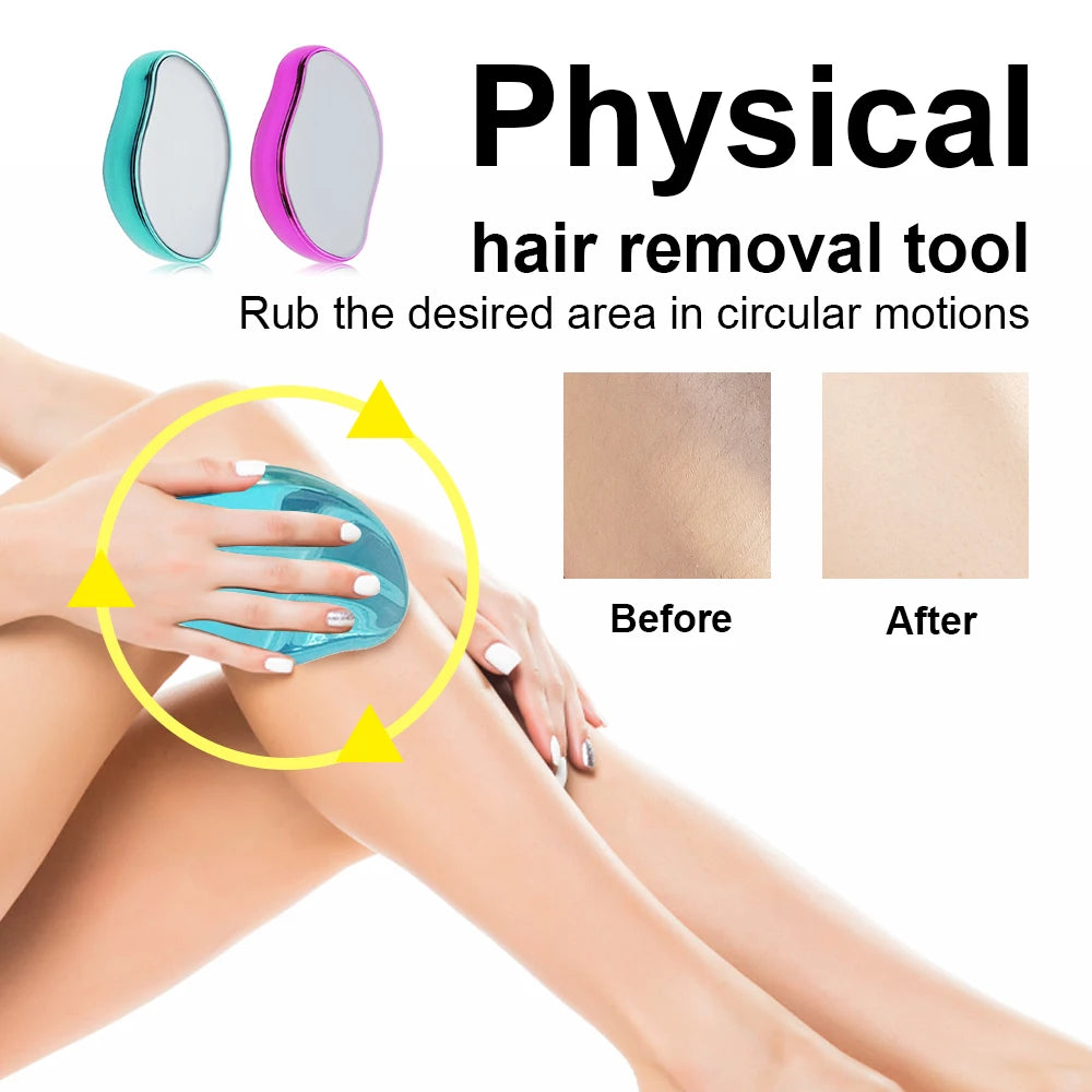 Kristal Haar Verwijderaar – Pijnloos Ontharen & Exfoliëren