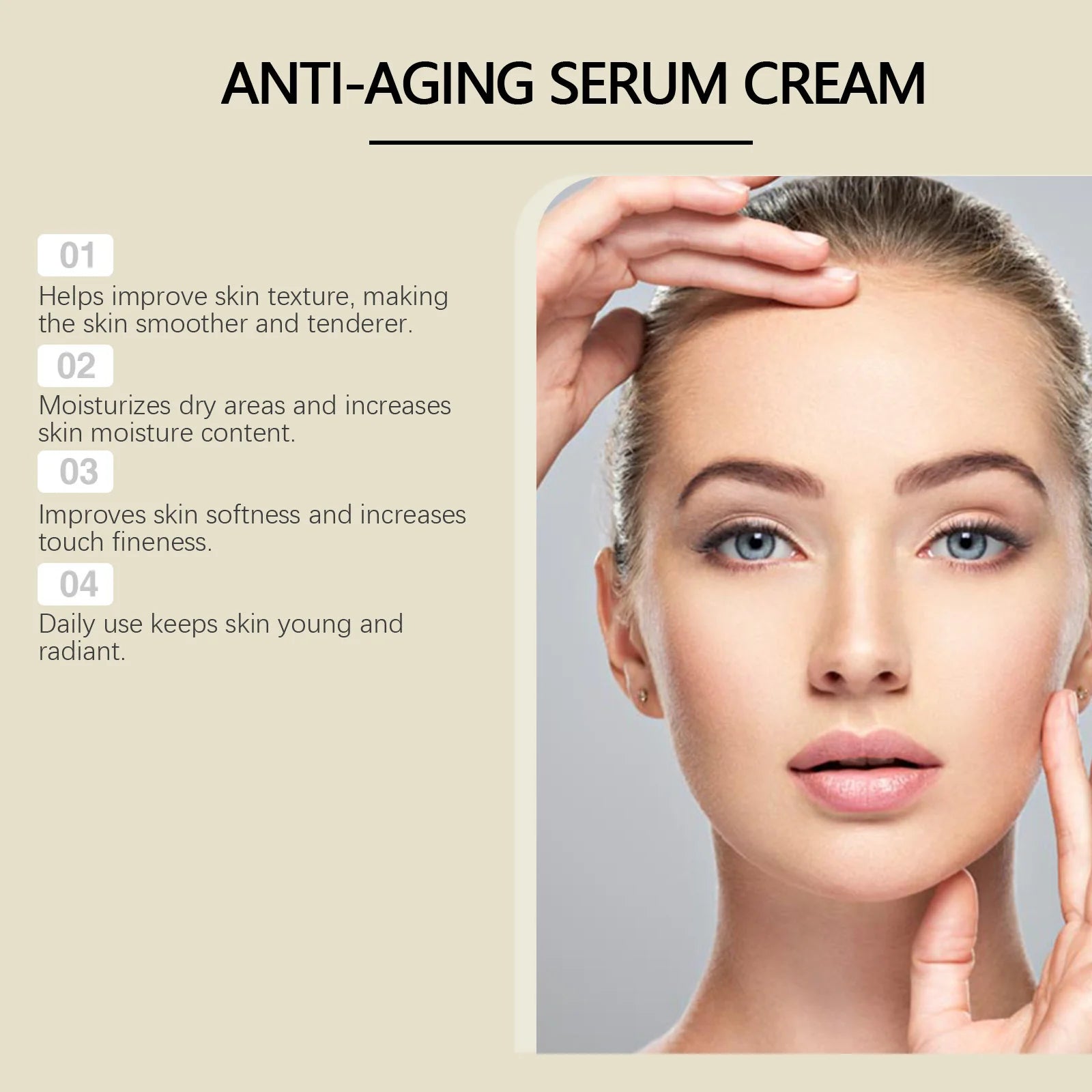 Bijengif Instant Lifting Gezichtscrème — Verstrakking & Anti-Rimpel
