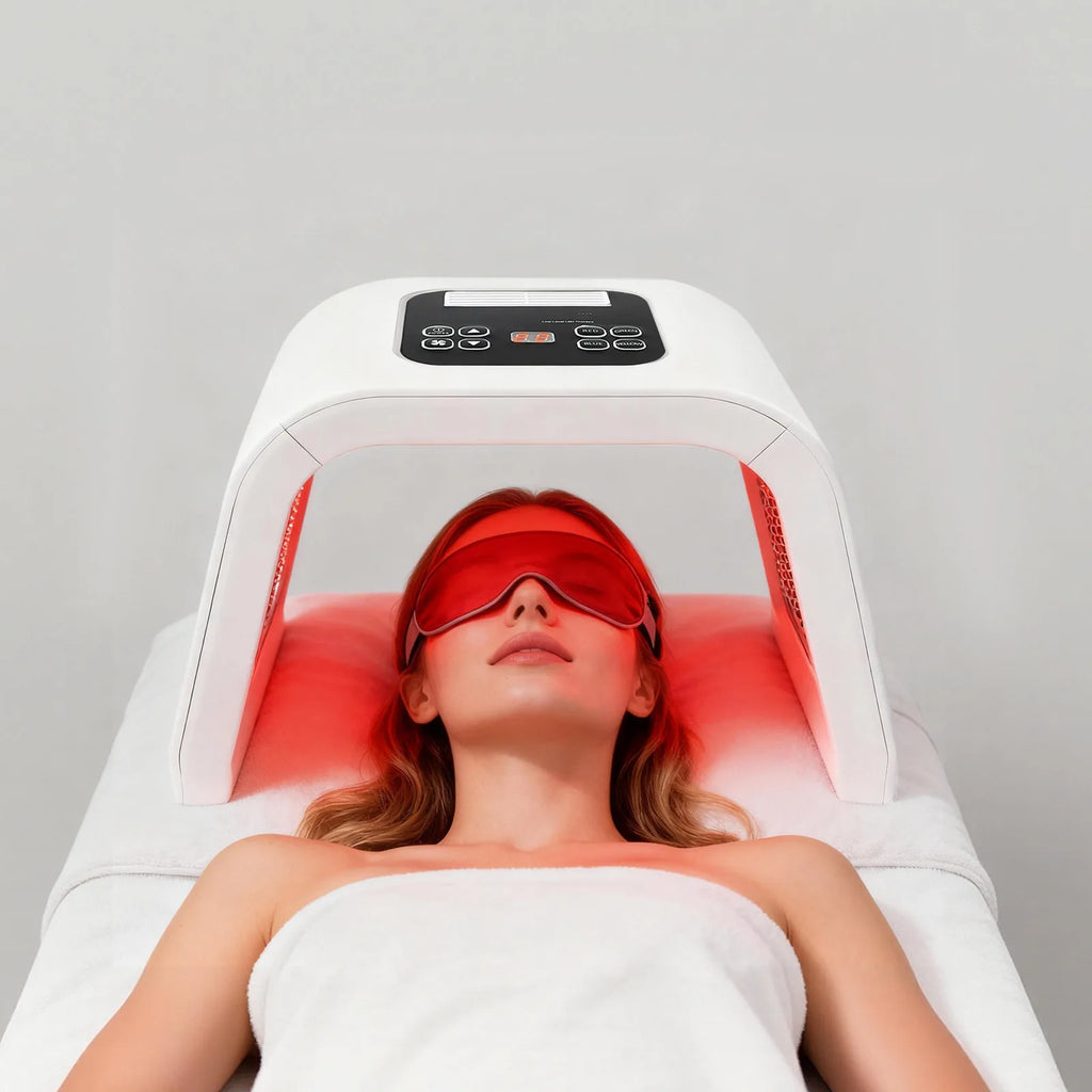 7-Kleuren PDT LED Gezichtsmasker – Professionele Photon Therapie