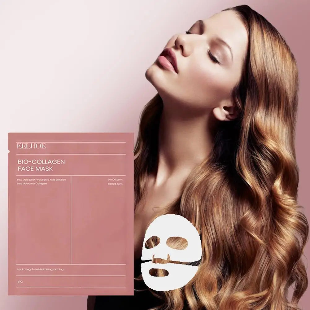 Bio Collageen Gezichtsmasker — Poriënverkleining, Hydratatie & Stralende Huid