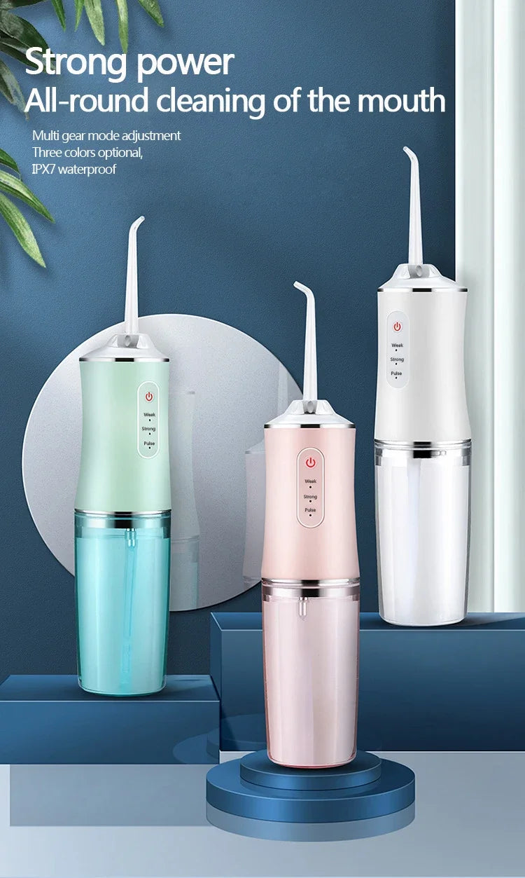 Elektrische Waterfloss Monddouche – Tandvlees & Tanden Reinigen met Waterstraal