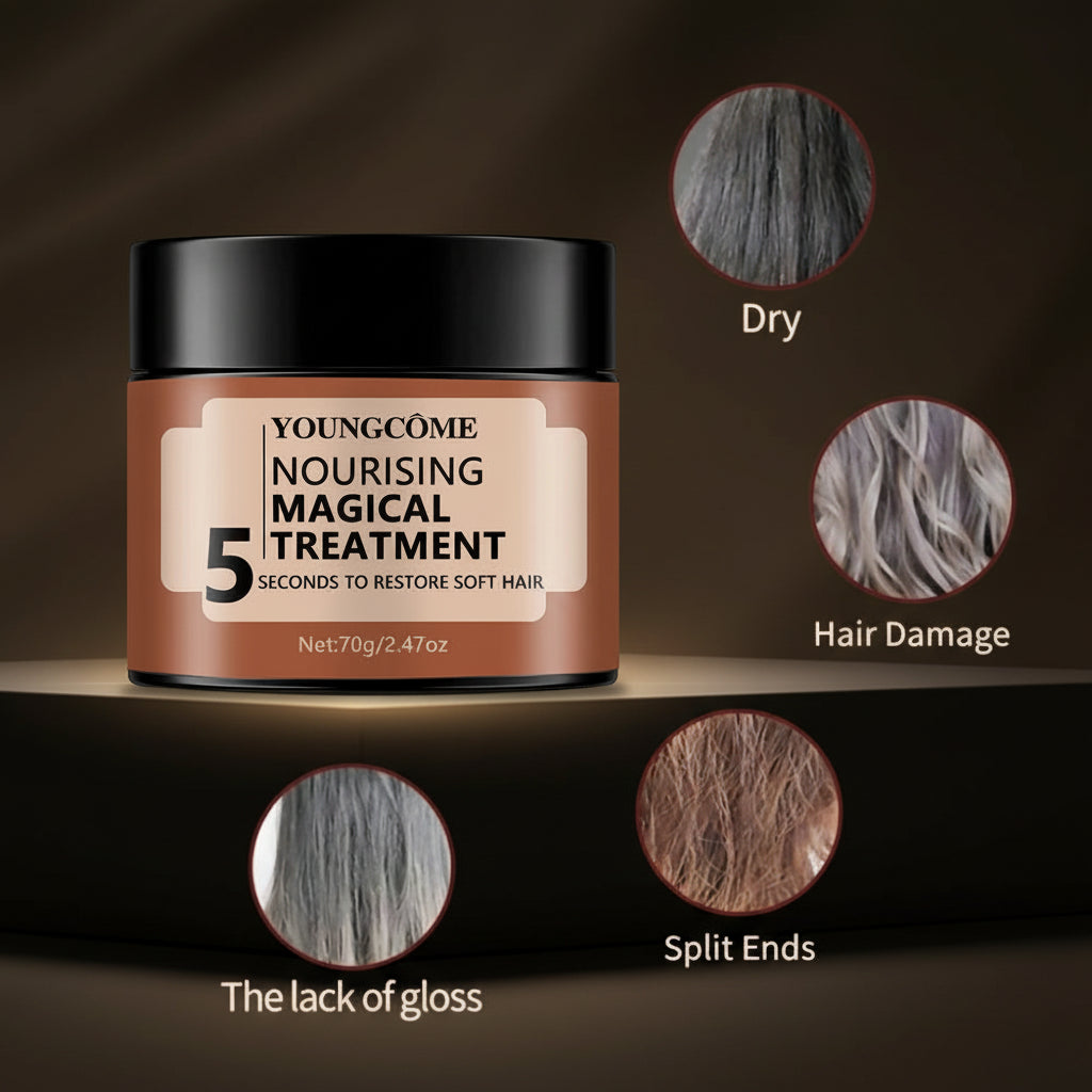 Miraculous Keratine Haarmasker — 5 Seconden Herstel voor Beschadigd Haar