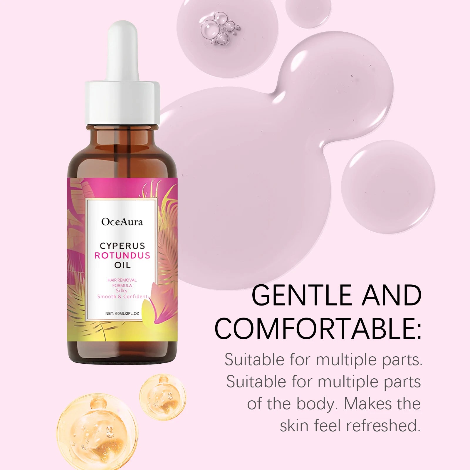 Haarontharing Olie — Anti-Haargroei & Diepe Hydratatie na Ontharing