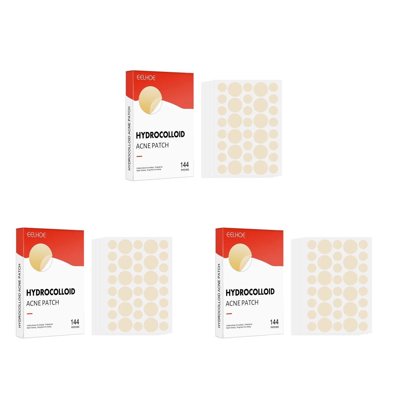 Hydrocolloid Acne Patches — Onzichtbare Puistjesbehandeling