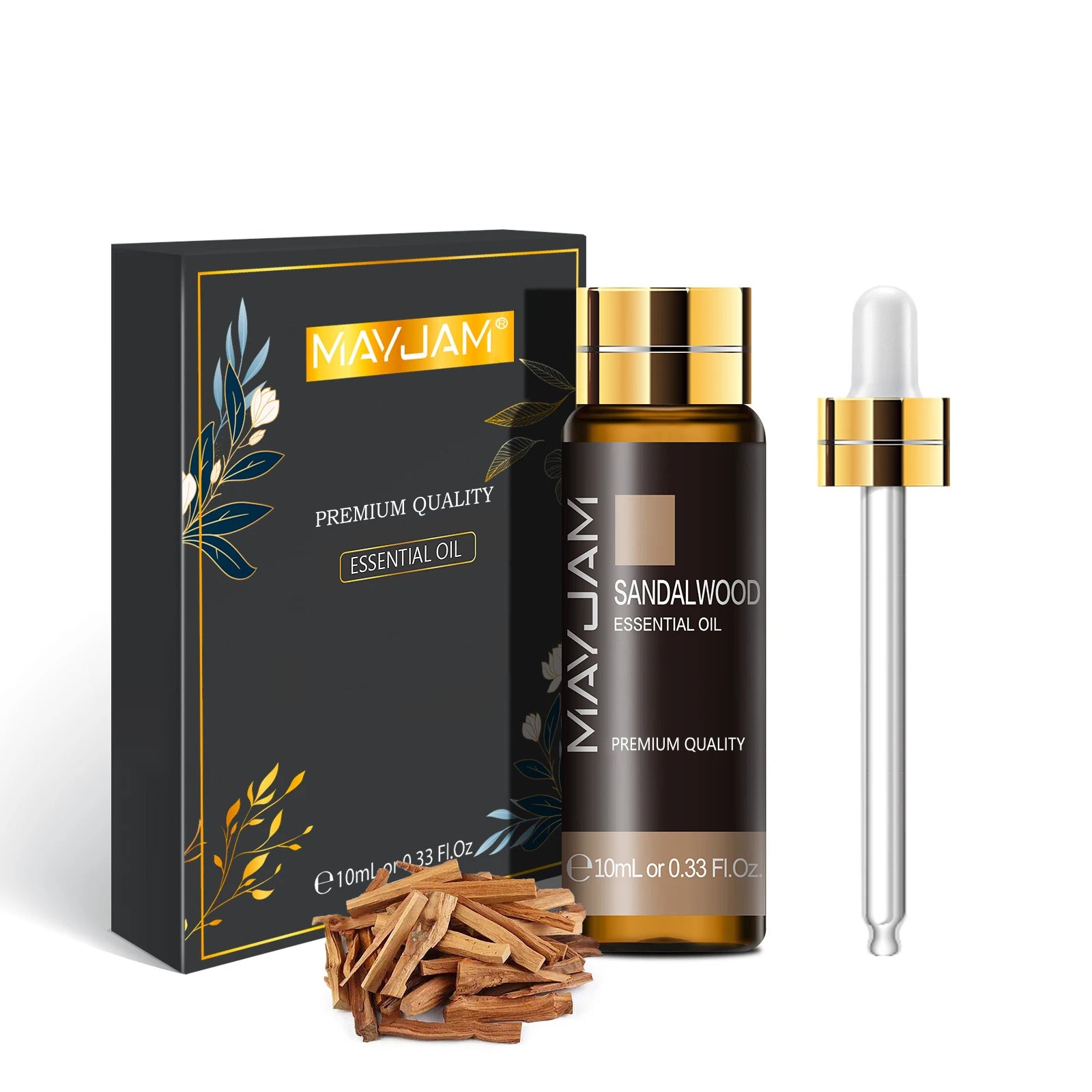MAYJAM Essentiële Oliën 10ml – Puur Plantenextract voor Aromatherapie & DIY