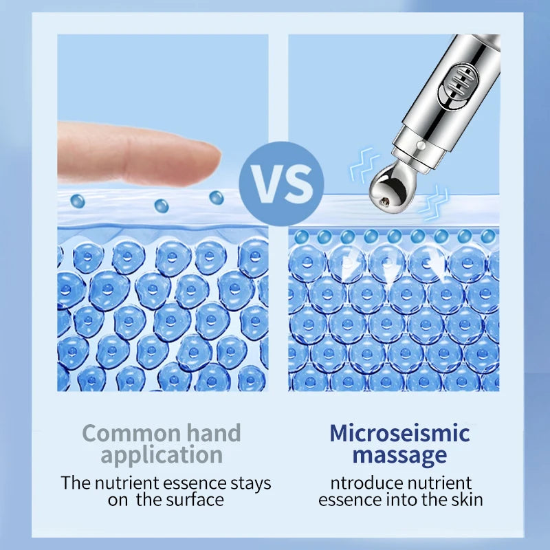 OCHEAL Elektrische Massage Oogcrème — Hyaluronzuur, Anti-Rimpel & Hydratatie