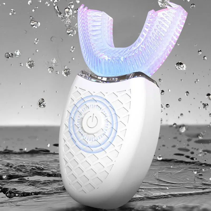 U-Vorm Elektrische Tandenborstel 360° Sonic – USB Oplaadbaar Waterdicht Siliconen