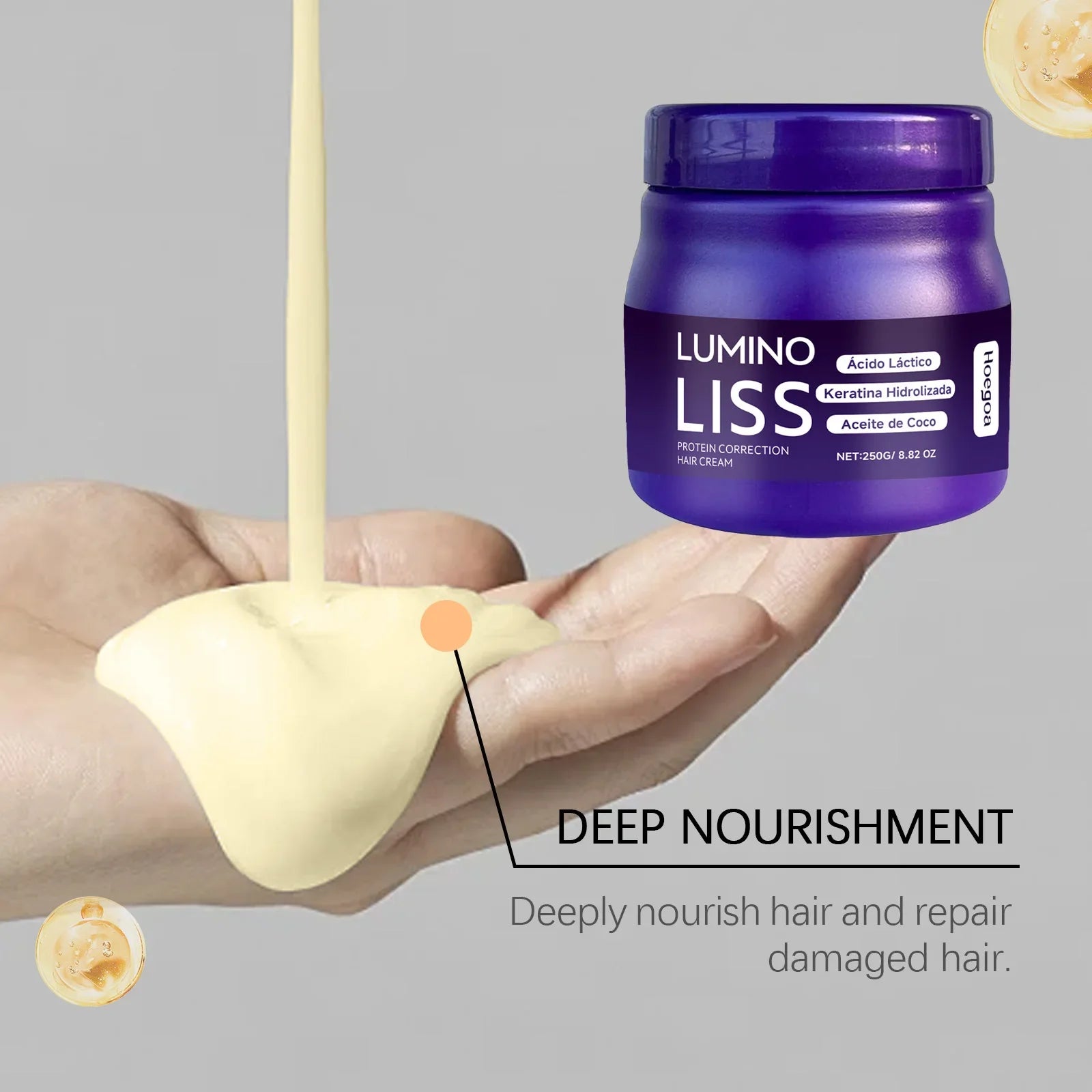 Keratin Haarrechtstrijkcrème — ingrediënten en gebruiksaanwijzing