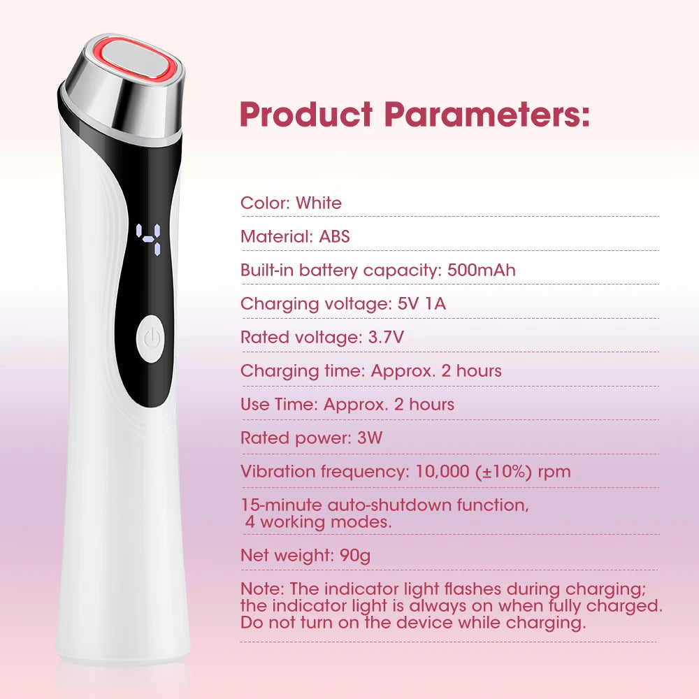 4-in-1 EMS Microcurrent Beauty Device – LED Lichttherapie & Lifting