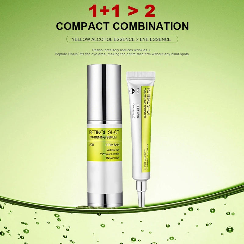 Retinol Crème Shot — Verstrakking & Poriënverkleining