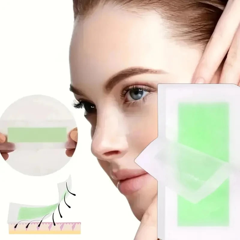 Ontharingsstrips voor Gezicht, Armen & Benen – Koud Wax Ontharing