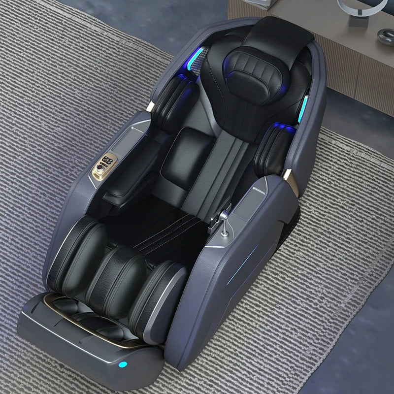 4D Massagestoel Zero Gravity — Spraakbediening, Verwarming, Bluetooth & Airbags
