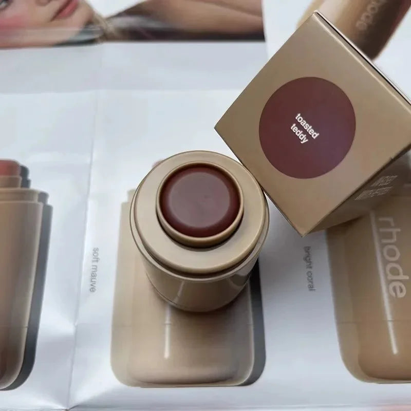 RHODE Pocket Blush Stick & Lip Gloss – Crème Blush & Hydraterende Lippenstift