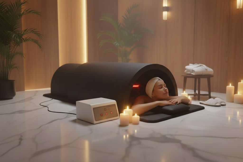 Infrarood Sauna Dome met Roodlicht – full body wellness thuis