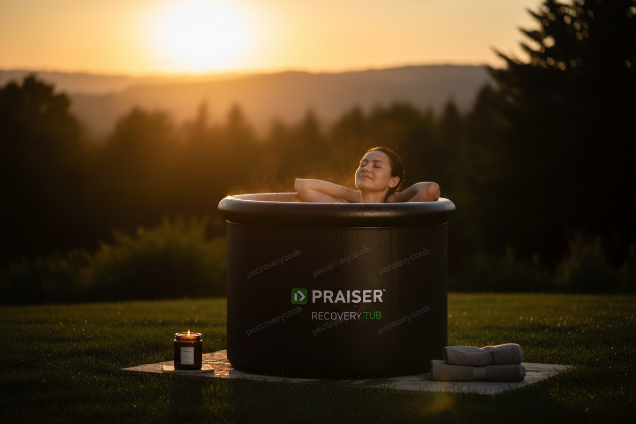 Opvouwbaar IJsbad Warmwaterbad – wellness lifestyle