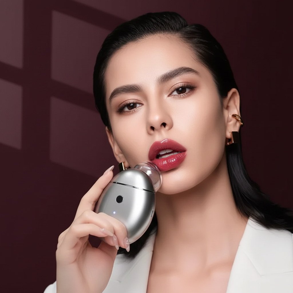 Elektrische Lip Plumper tijdelijke vollere lip-look Kenza Beauty Lab