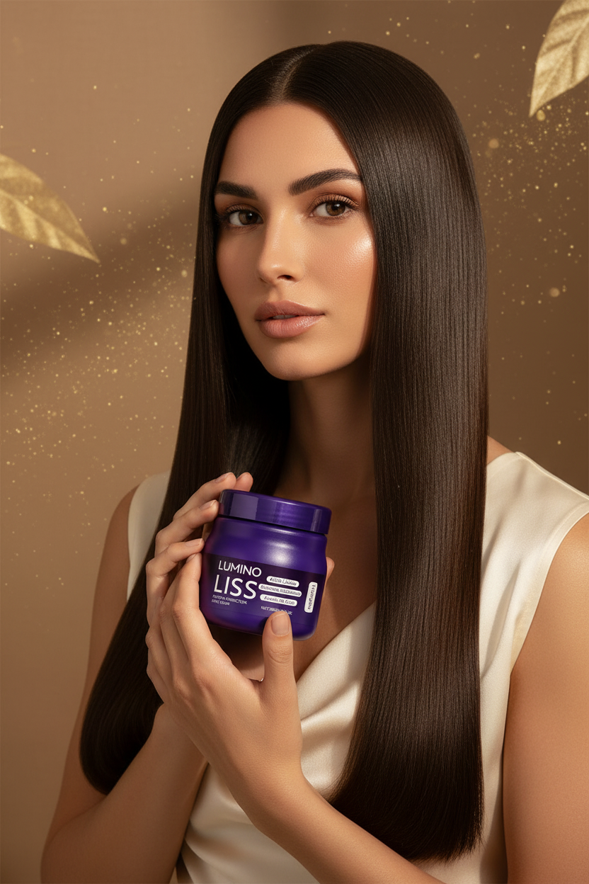 Keratin Haarrechtstrijkcrème — lifestyle sfeerbeeld