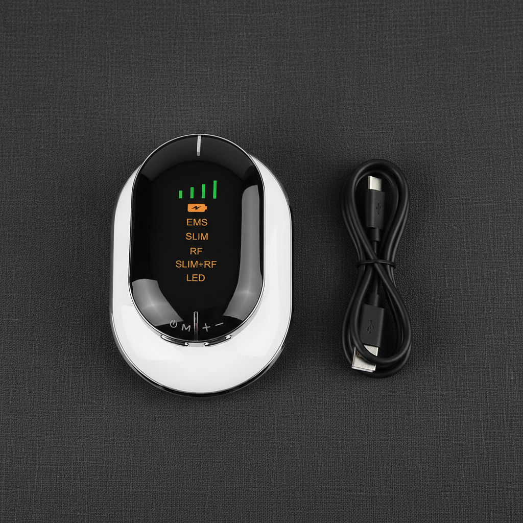 Wit EMS RF Body Sculptor — Flat lay
